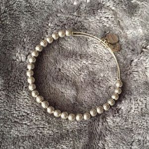 Alex and Ani Silver Beaded Bracelet